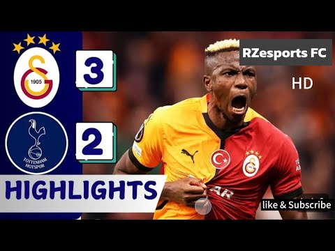 ajip88 x 4dslo - Tottenham vs Galatasaray| all goals Highlights | Europa league Round 4