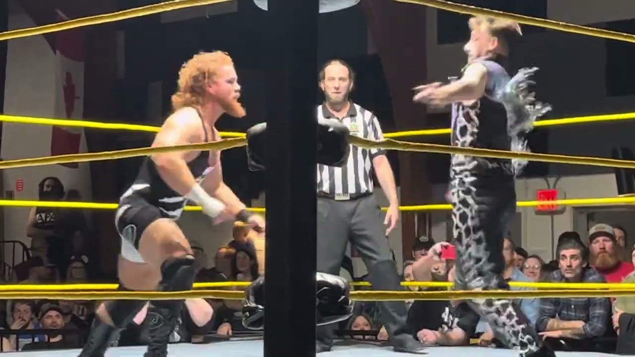 PPW HOT TAG!!! A couple mins of crazy action from Prairie Pro Wrestling, October 2023