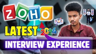 Zoho Interview Experience 2024 | SDE | Zoho Interview process 2024 | Support Debug Engineer