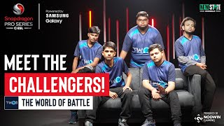 Meet The Challengers - Twob Sps New State Mobile Challenger Finale