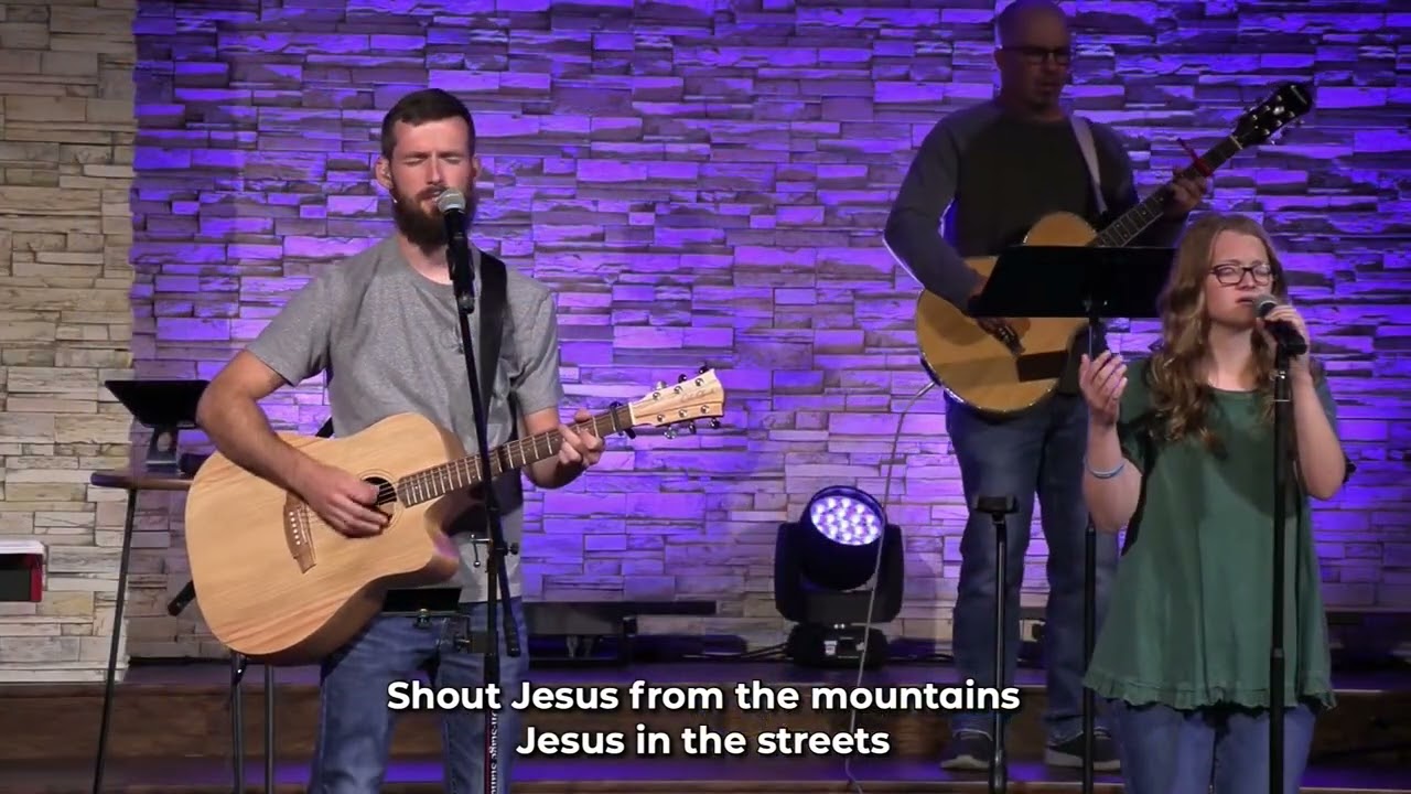 I Speak Jesus (A Benton,C Prince,D Smith,J Reeves,K Dutton,R Pratt) Jared & Lilianna@FBCB Sept 2022