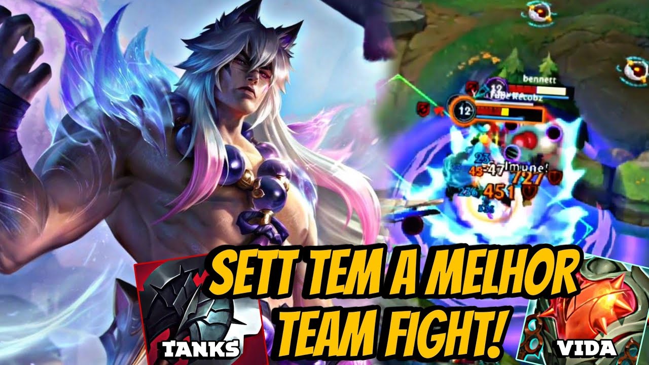SETT TEM UMA TEAM FIGHT IMORAL DE FORTE!! LoL Wild Rift - YouTube