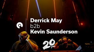 Kevin Saunderson &amp; Derrick May @ Awakenings 20 (BE-AT.TV)