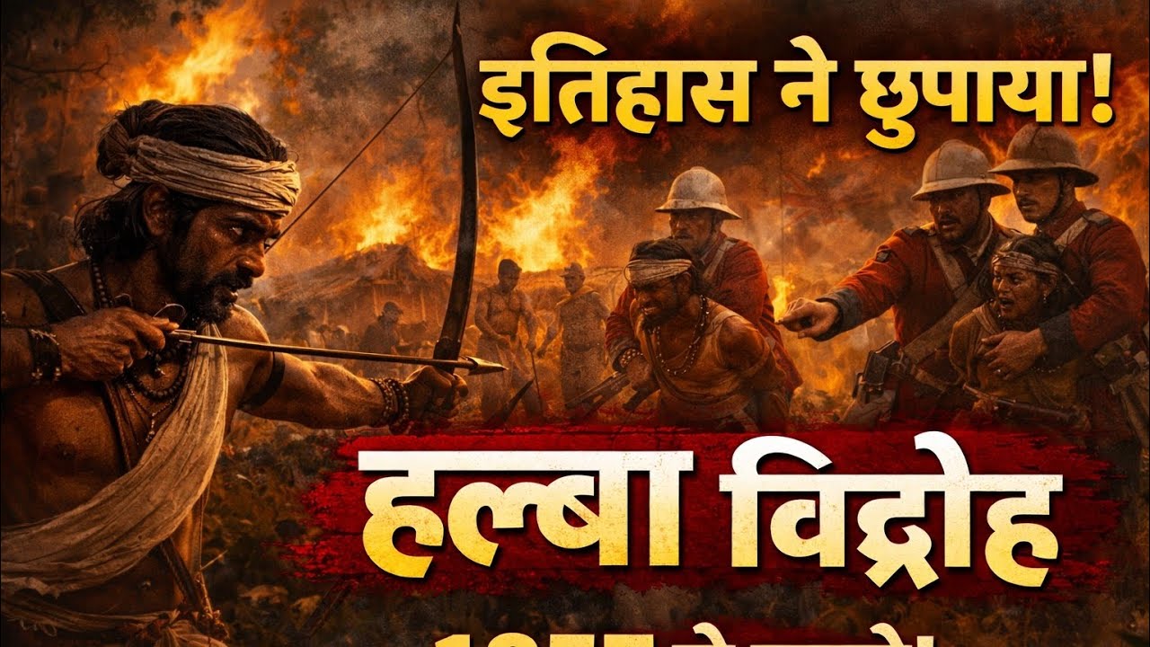 “इतिहास ने जिसे भुला दिया 😔 | हल्बा जनजाति का विद्रोह | छत्तीसगढ़” 