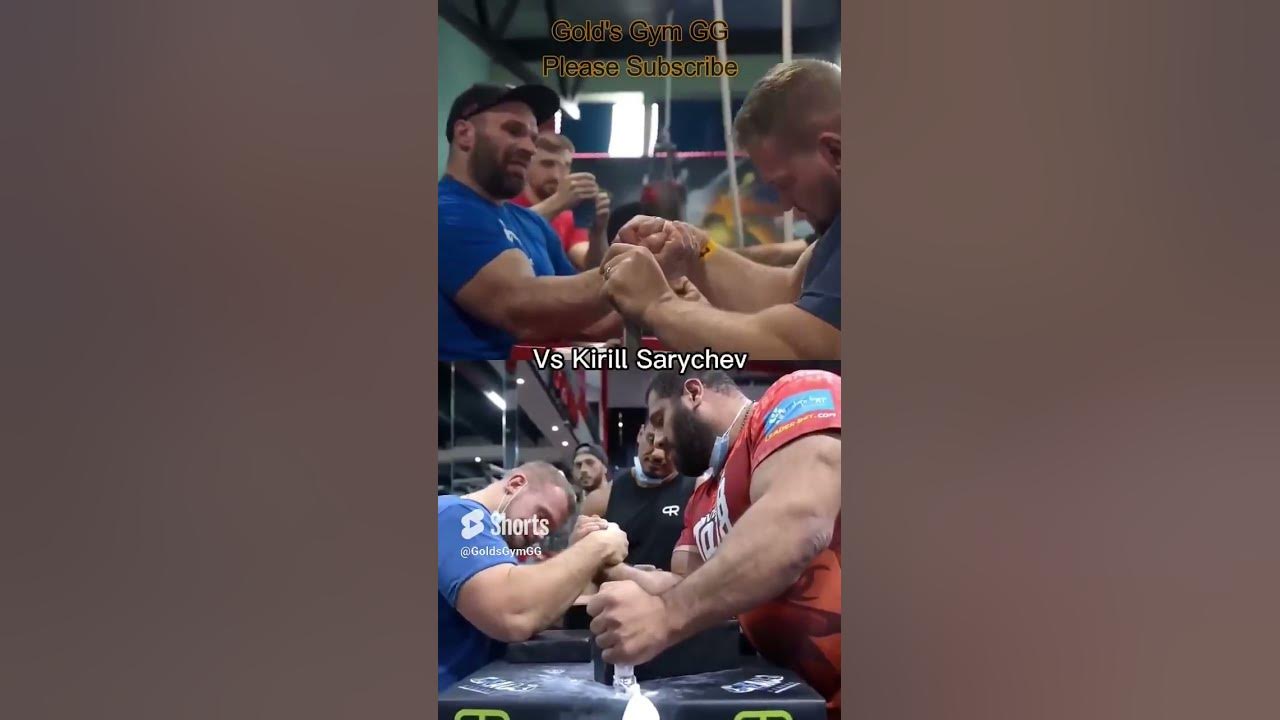 Levan Saginashvili vs Denis Cyplenkov Armwrestling. Цыпленков против левана