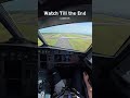 Watch till the end #airbus #landing #aircraft