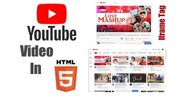 Embed a Youtube Video in HTML and Make is responsive 2021  embed youtube video