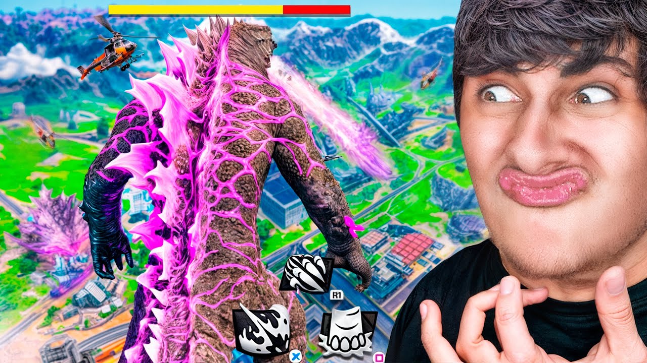 JE SUIS DEVENU GODZILLA SUR FORTNITE !