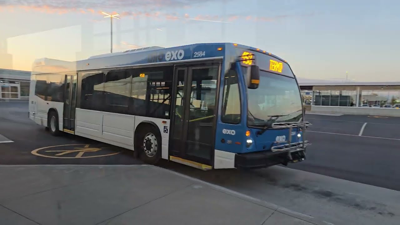 Автобус Nova LFS 2025 года — моя первая поездка! Exo Line 458: Ла-Прери — конечная остановка Пана...