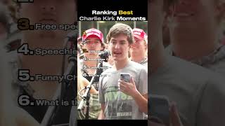 Ranking Best Charlie Kirk Moments #shorts #funny #viral #charliekirk