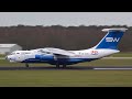 Ilyushin IL-76TD with Classic, Loud engines, NATO A330MRTT, RNLAF C130 &amp; more! | Eindhoven Airport