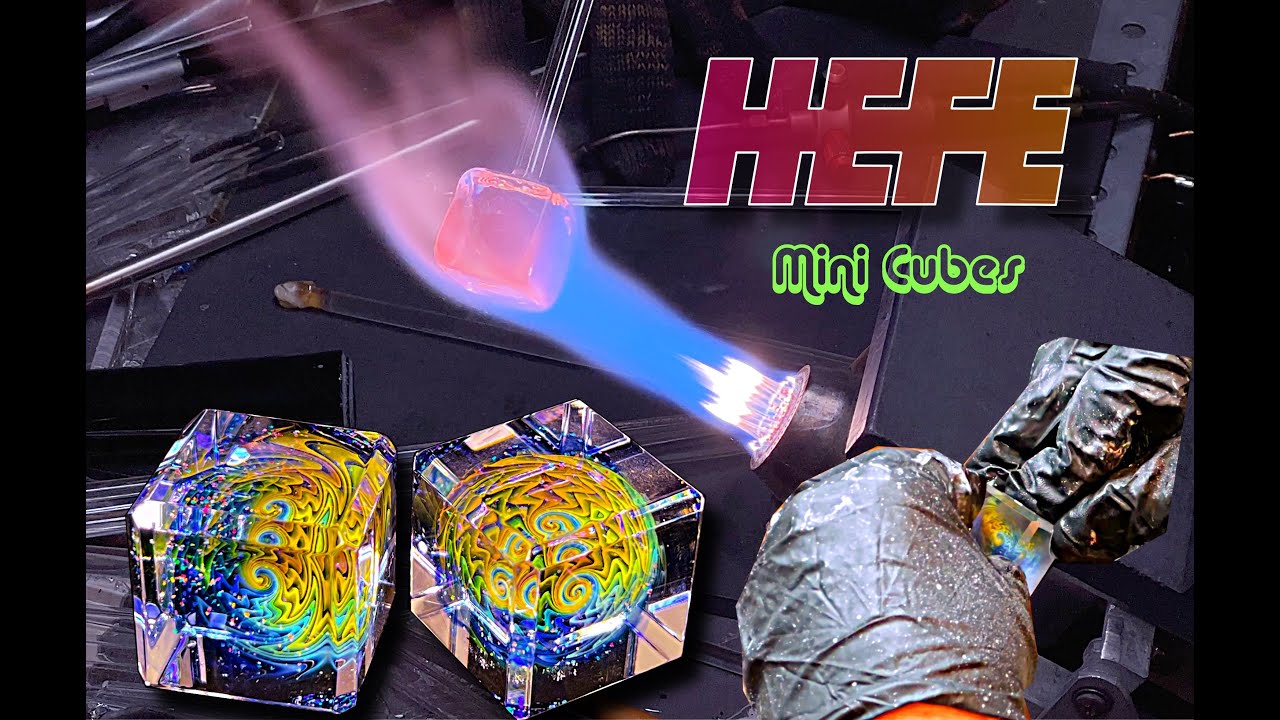 Fume Opal Mini Cubes - Hefe Glass 