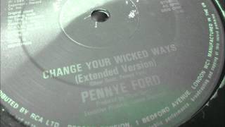 Penny Ford  - Change your wicked ways. 1984 (12" Extended version)