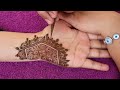 Easy Mehndi Design for a Festive Look