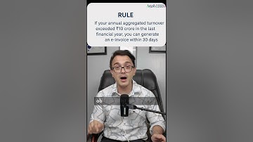 Generate E invoice within 30 days | E invoice generate process | Gstguy