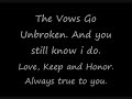 Kenny Rogers  The Vows Go Unbroken Always True To You  With Lyrics