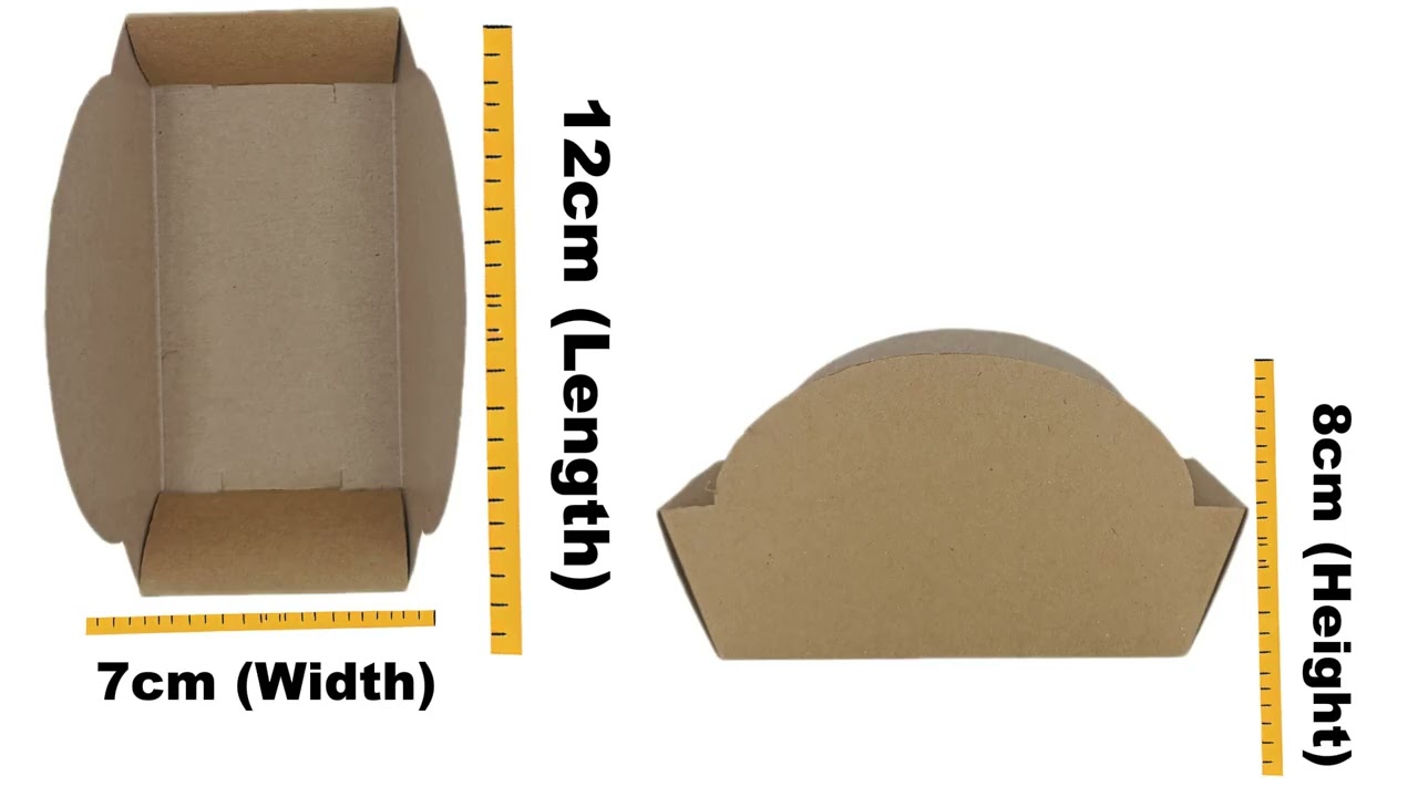 Kraft Street Burger Boxes – Eco-Friendly, Strong & Street-Food Ready!