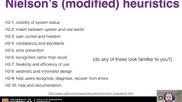 MSCI343 - HCI /// 2020F /// L22 Heuristic Evaluation (Part 1/2)
