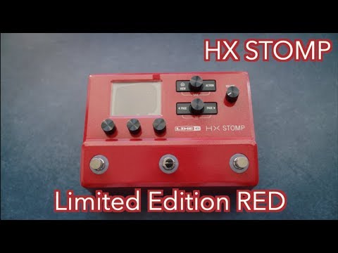 RED HX Stomp Unboxing! (Limited Edition)