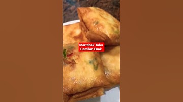 Thumbnail of Cara Membuat Martabak Tahu Cemilan Enak#shorts
