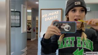 come with me to get my braces off vlog 2020