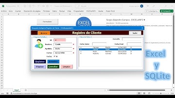 Excel y SQLite