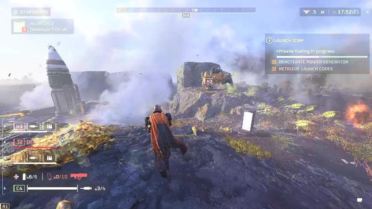Helldivers Physics Are Goofy
