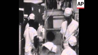 SYND 27/7/69 Crew of Apollo 11 arrive on Honolulu