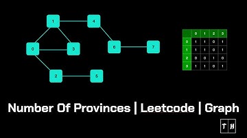 Number of Provinces | Graph Problem | Leetcode | DFS