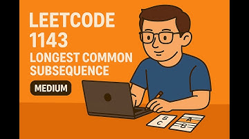 LeetCode 1143 | Longest Common Subsequence [medium] #dynamicprogramming