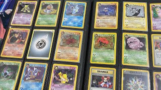 Rough but Complete Team Rocket Pokémon Card Set
