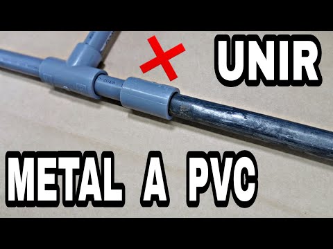 Vídeo: Você pode conectar o PVC ao galvanizado?