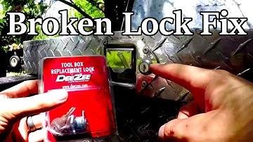 How To: Fixing Broken Toolbox Lock