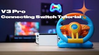 Pxn V3 Pro Gaming Steering Wheel  Connection Tutorial For Switch pxn steeringwheel switch