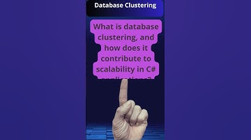 Enhancing Scalability with Database Clustering