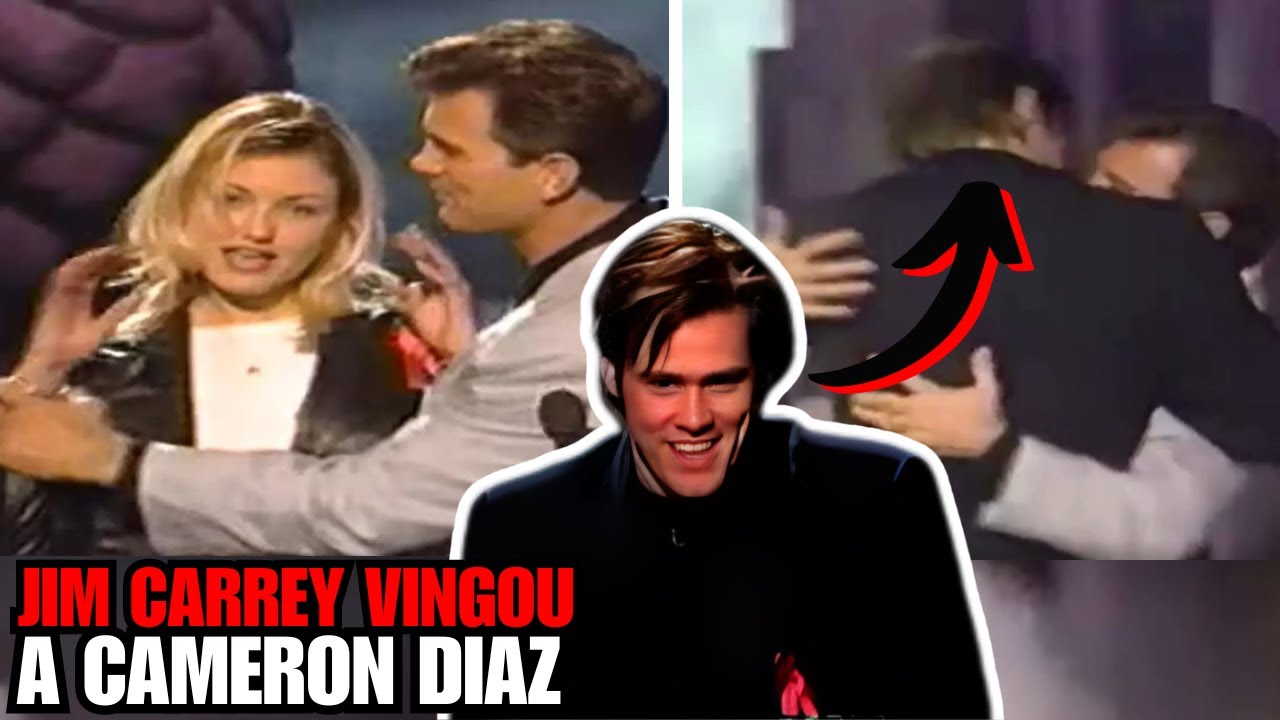 Jim Carrey DEFENDE Cameron Diaz após tentarem BEIJA-LA a F0RÇA