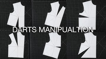 【FashionTutorial05】How to manipulate bust darts【Foundation】