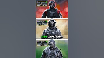 EVERY FREE GHOST SKIN IN CODM ✅️