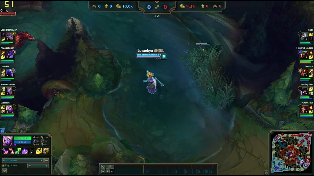 Soraka(Amazing Support) - Challenger plays