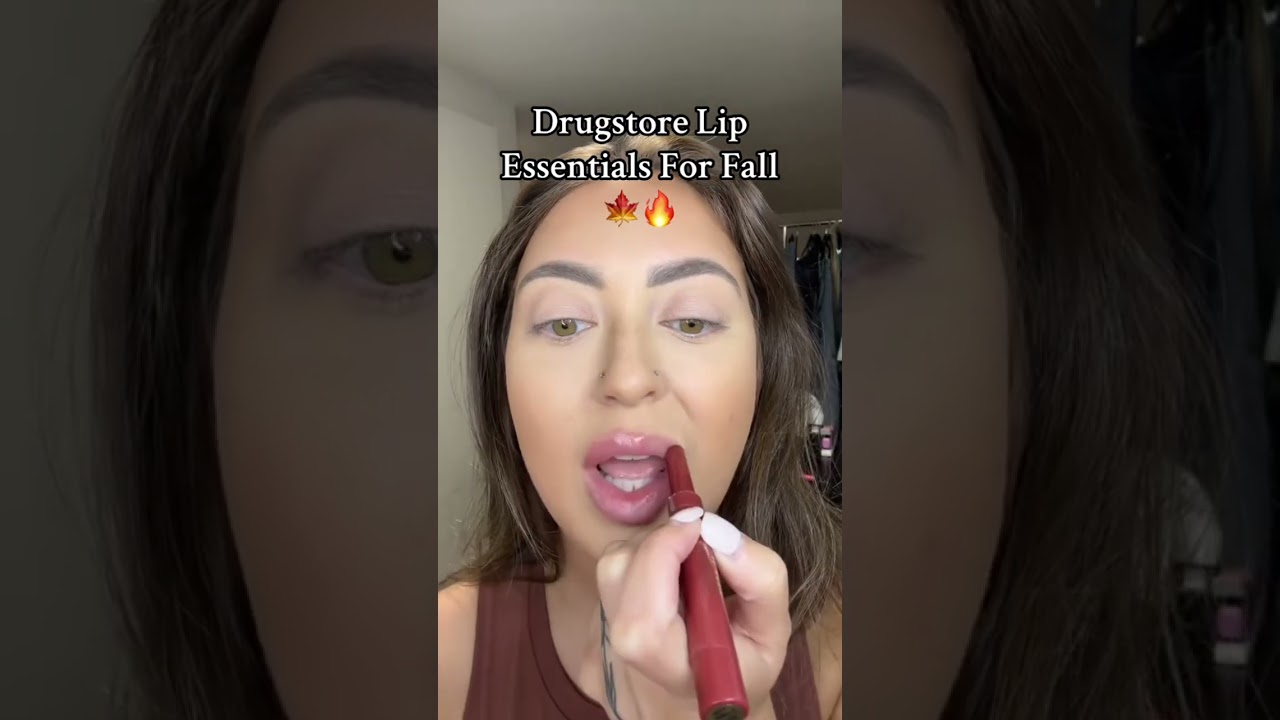 3 Drugstore Fall Lip Colors 🍁🍂