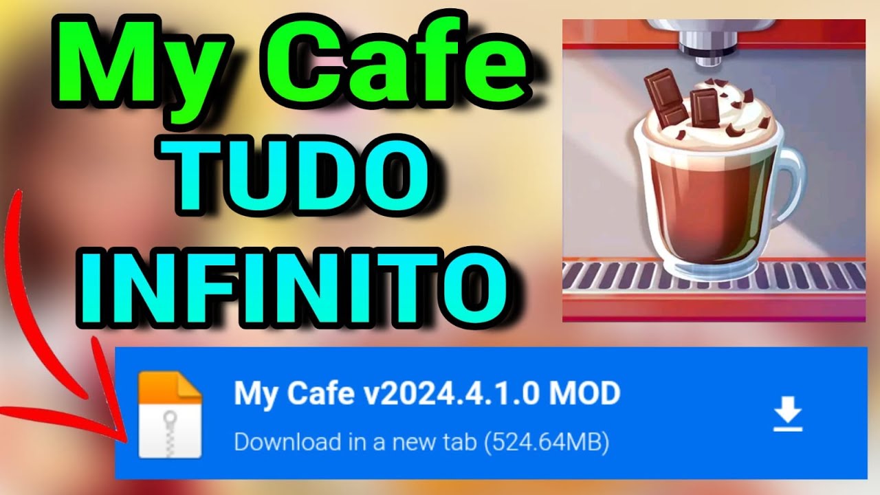 ☕MY CAFE MOD APK v2024.4.1.0 COM TUDO DESBLOQUEADO OFICIAL NA