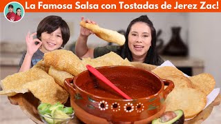 La SALSA SECRETA de JEREZ ZACATECAS para BAÑAR TOSTADAS y CHICHRRONES ! salsa botanera