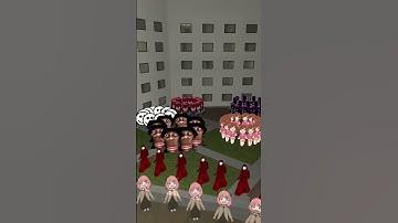 Nextbot Courtyard War: Anya Army vs Munci Horde (GMod)