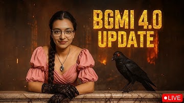 🔴 BGMI 4.0 NEW UPDATE LIVE 🚀 | Tips and Tricks | Lady Predator