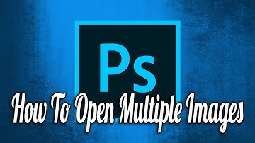 How to Open Multiple Images in One Document in Photoshop