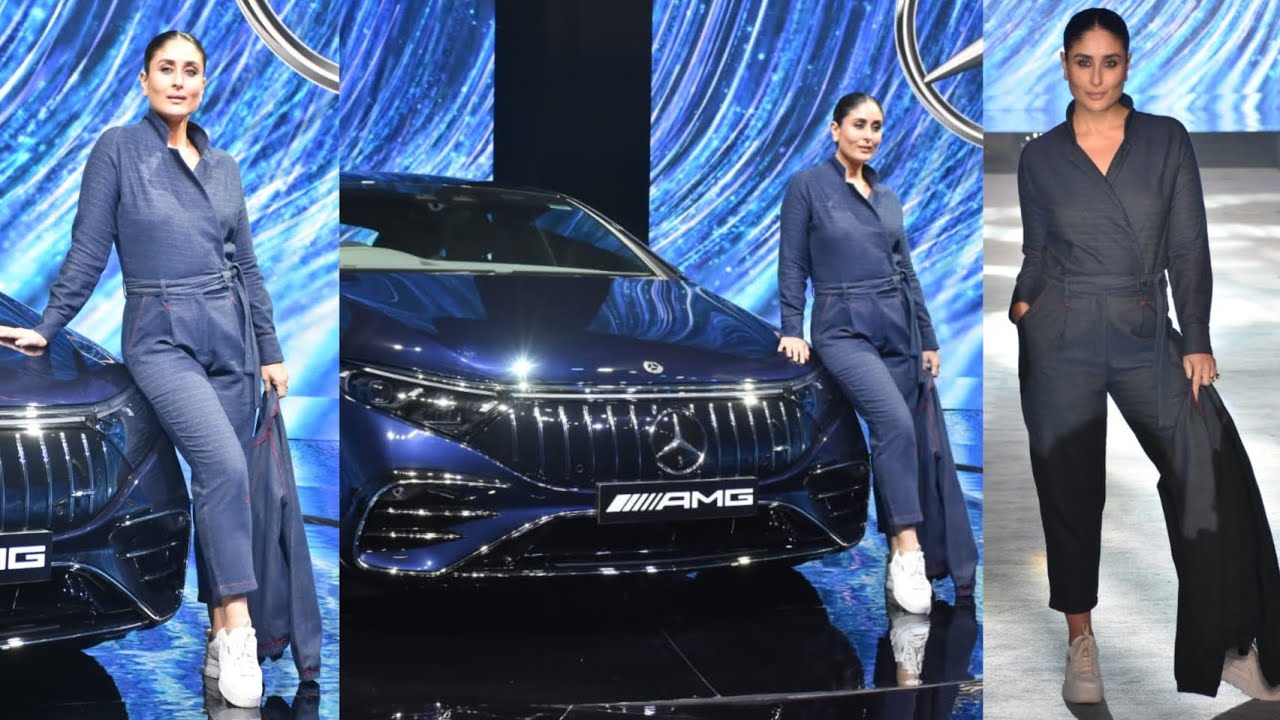 Kareena Kapoor Khan Slays at Mercedes New Electric Car Launch 😍💕📸