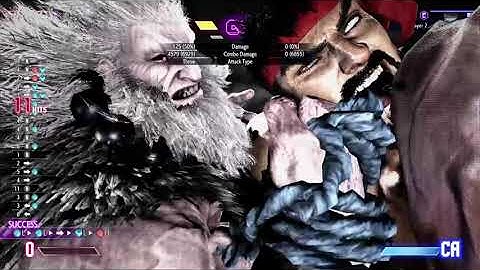 Street Fighter 6 - Akuma 65% Raging Demon Combo