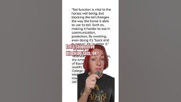 👀 seems like common sense NOT to do this #tailblock #horsetail #equestrians #equestrianeducation