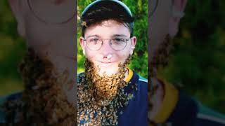 I have 10,000 bees on my face