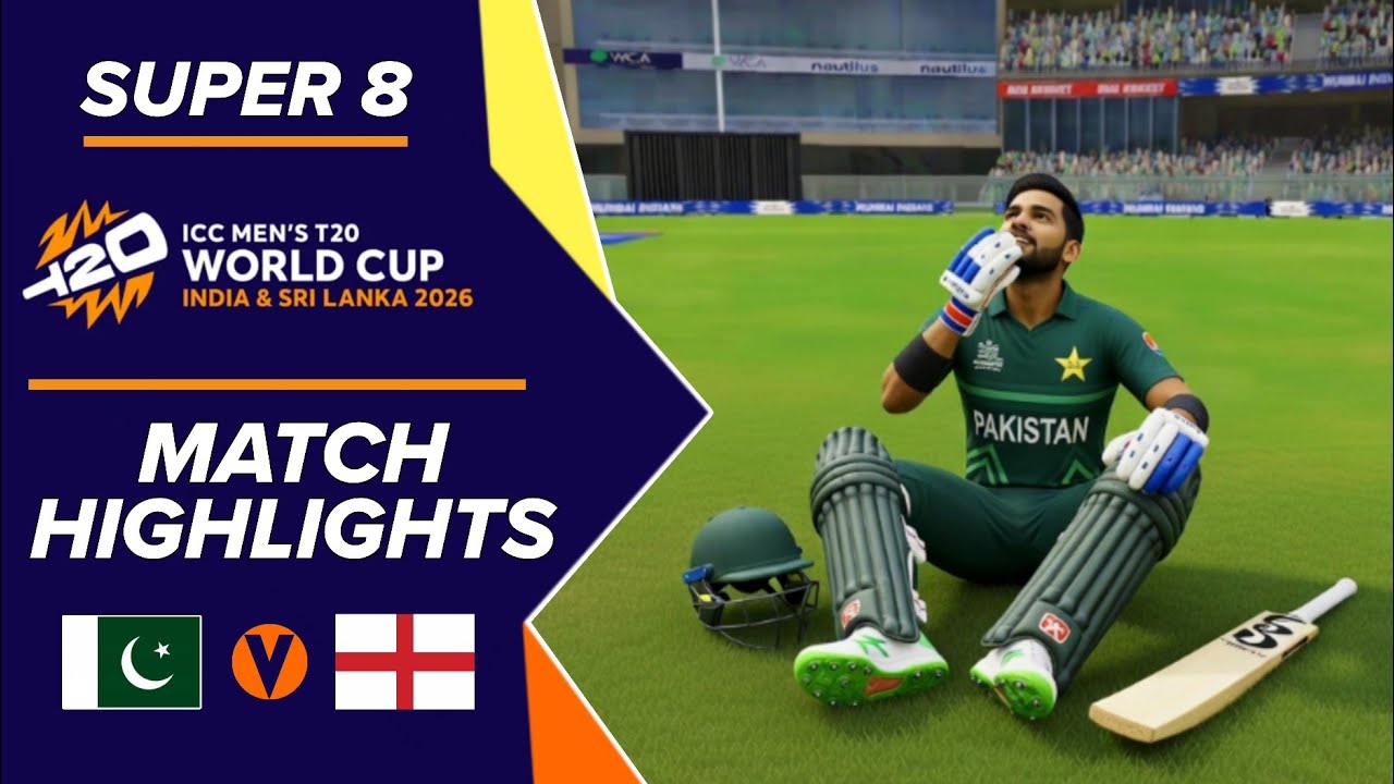 England vs Pakistan Super 8 | Heart-Stopping Finish